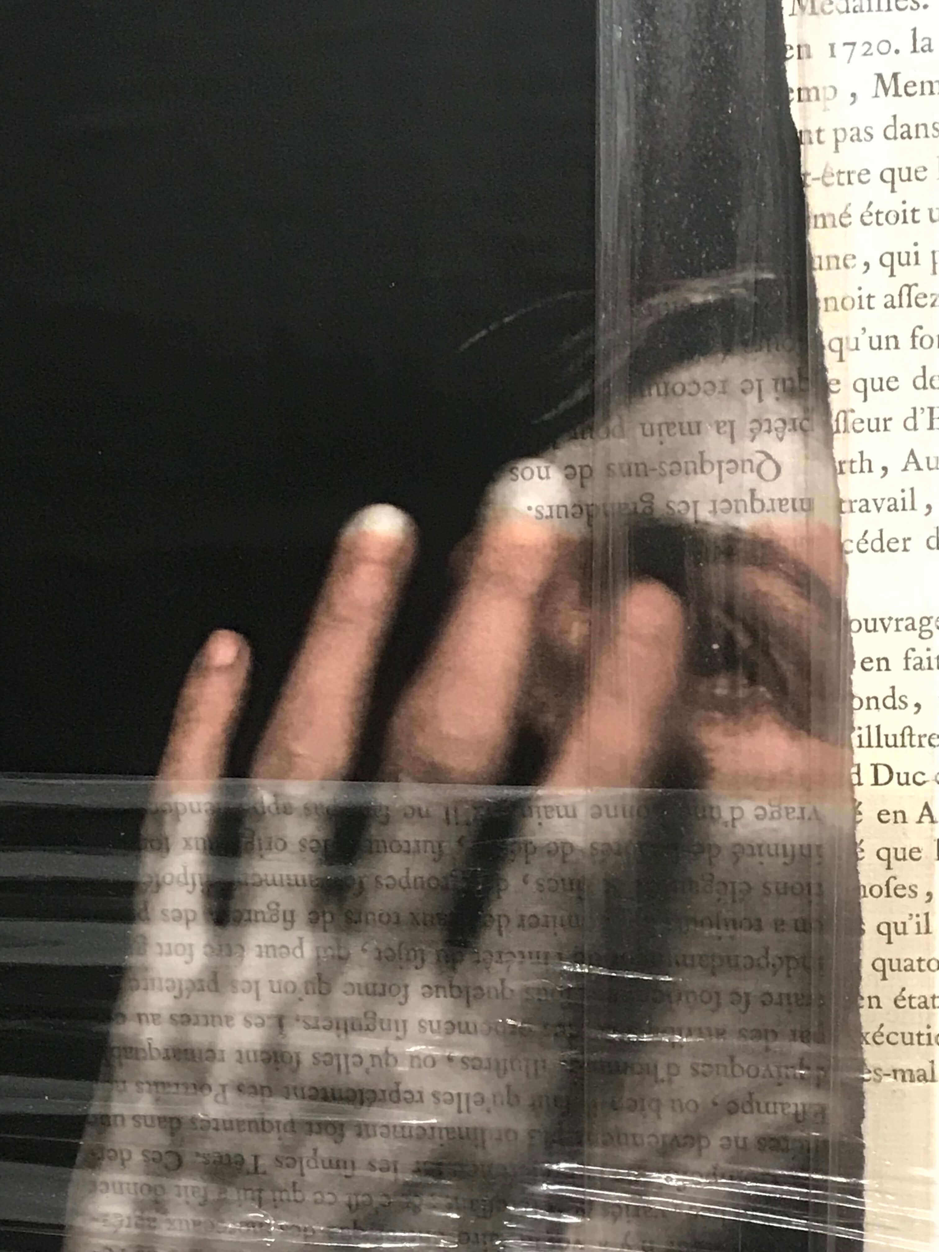 Obra de Paula Hacker - Sin Título. Fotomontaje.. 80 x 80 cm. 2021.
